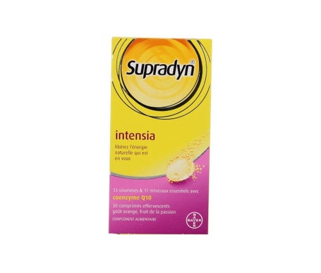 Supradyn Intensia 30 Comprimés Effervescents