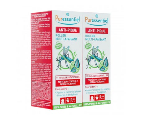 Puressentiel Anti-Pique Roller Multi-Apaisant Lot De 2 x 5ml