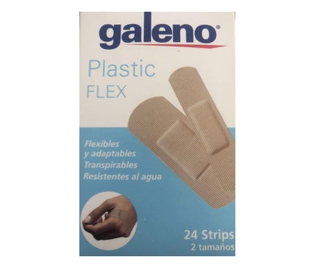 Galeno Plastique Flex Plâtres 2 Tailles 24 pcs