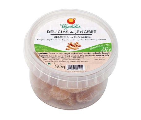 Gingembre confit Vegetalia 150g