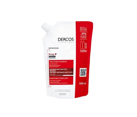 Dercos Energy+ Shampooing Eco-recharge Anti-chute 500ml