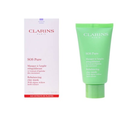 Clarins Sos Pure Masque Rééquilibrant Argile 75ml