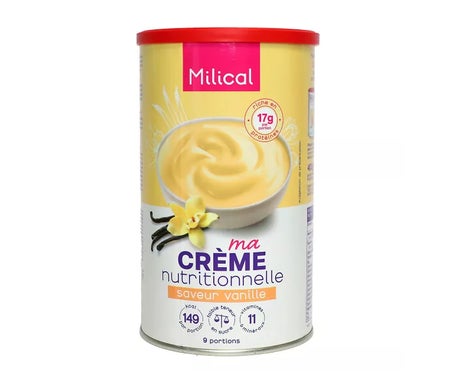 Milical Ma Crème Nutritionnelle Saveur Vanille 9 portions