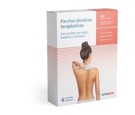 Crioterm Patch Chauffant Cou et Épaules 4uts