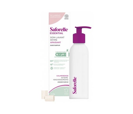 Saforelle Kit Essential Soin Lavant Intime Apaisant 2x6g