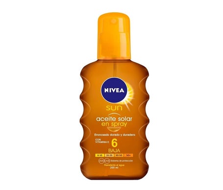 Nivea Sun Huile Solaire En Spray Spf6 200Ml