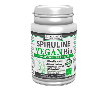 Les 3 Chênes Spiruline Bio 100caps