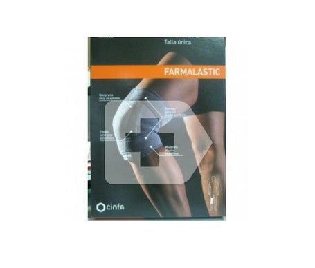 Farmalastic neoprene knee brace T-2 1 pc