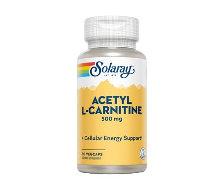 Solaray acetyl acétyl l-carnitine 500mg 30caps