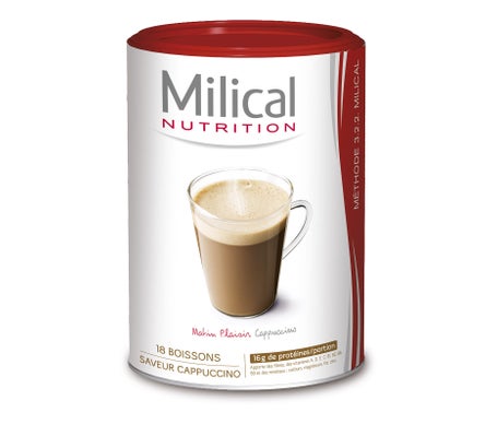 Milical Boissons Hyperprotéiné Cappuccino 18 sachets