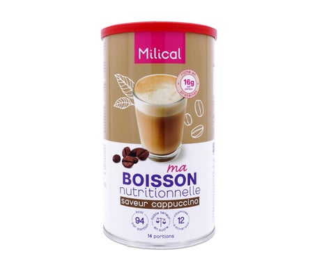 Milical Boisson Nutritionnelle Cappuccino 14 portions