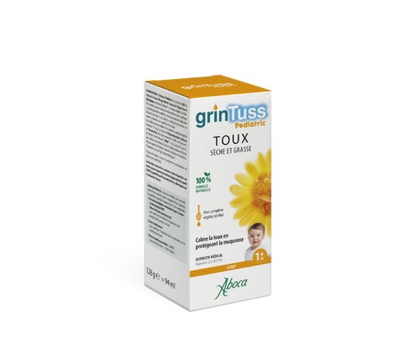 Aboca GrinTuss Pediatric Toux Sèche Et Grasse Sirop 128g