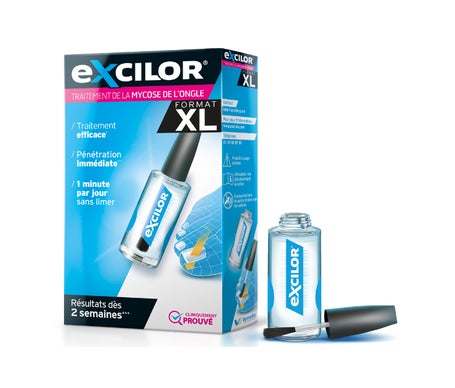 Excilor Solution XL Traitement Mycose de l'Ongle 7ml