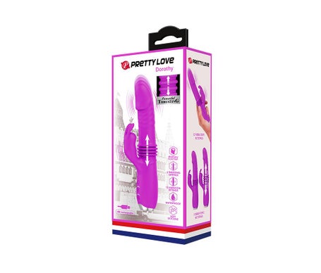 Pretty Love Dorothy Vibromasseur Lapin Rechargeable Violet 1ut