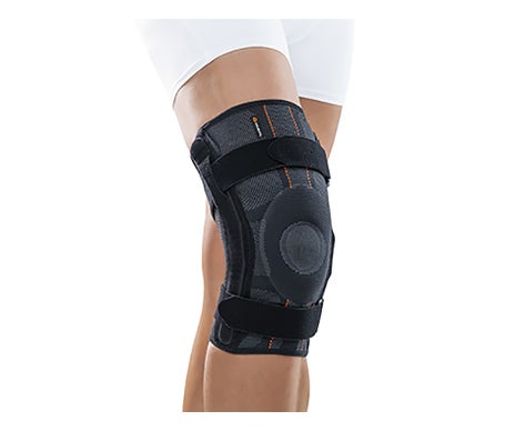 Genouillère en silicone Orliman Noir T6 1pc