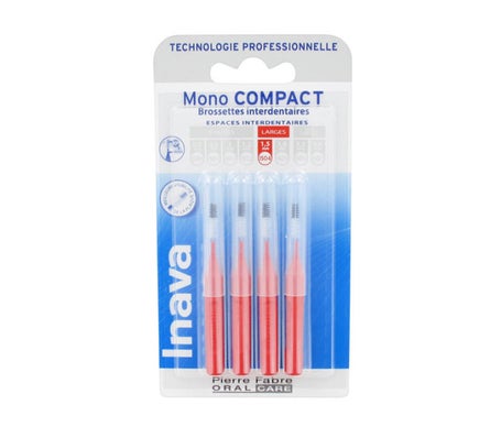 Inava Cepillos Interdentales Monocompactos 1,5mm 6uds