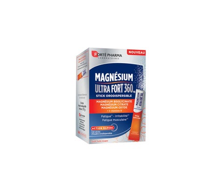 Forte Pharma Magnésium 360Mg Ultra Fort 30 Sticks