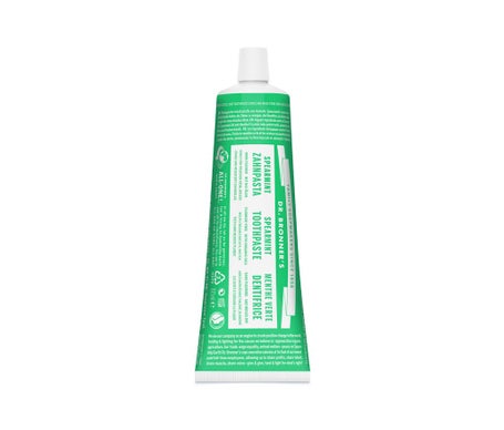 DR. BRONNER S Dentifrice &agrave; la menthe poivr&eacute;e Dr. Bronner's 140g