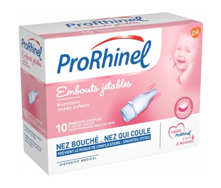 Prorhinel 10 Embouts Jetables Souples