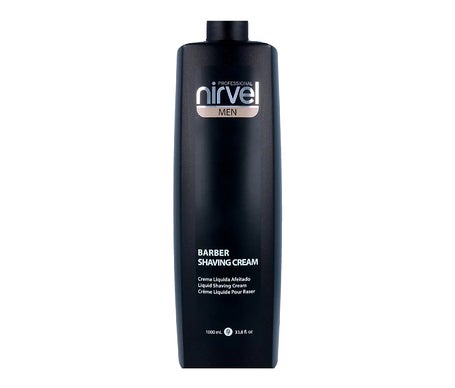NIRVEL MEN Nirvel Cr&egrave;me De Rasage Barbier 1000 ml 1 L