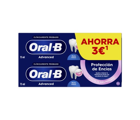 Oral-B Dentifrice Original Pour la Réparation des Gencives et de l'Émail 2x75ml