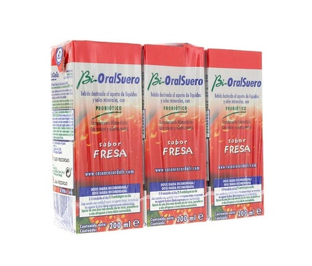 Bi-Oralsuero fraise 3udsx200ml