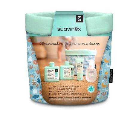 Suavinex Organisateur Tissu bleu 4 Pts