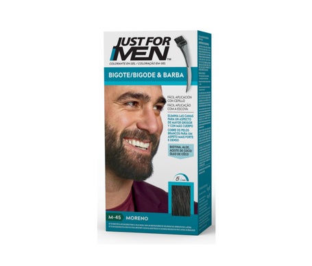 Just For Men Moustache et Barbe Châtain Foncé 30 ml