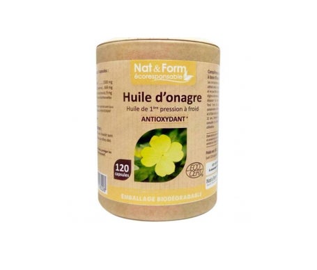 Femme Nat&Form Eco Onagre Bio 120 Capsules Taille 6