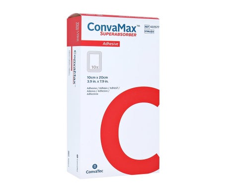 Convatec Convamax Apósito Adhesivo Superabsorvente 10X10cm 10uds