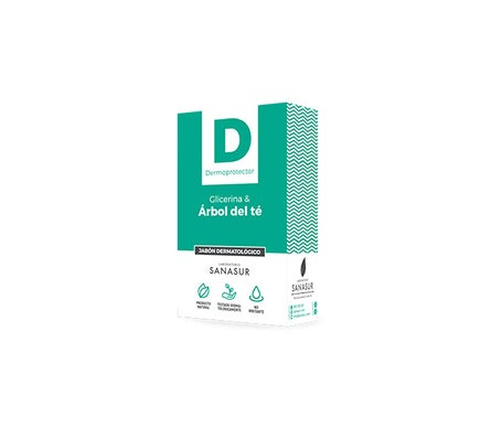 Sanasur Savon Dermatologique Glycérine et Huile D'Arbre À Thé 100g