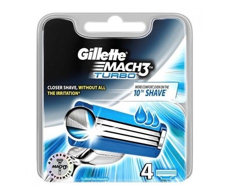 Gillete Pack Mach 3 Turbo 3 Refills 1pc