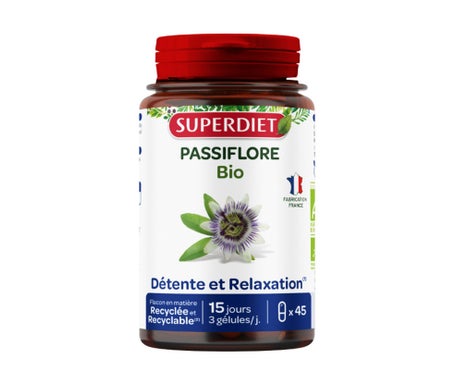 Superdiet Passiflore Bio 45 Gélules