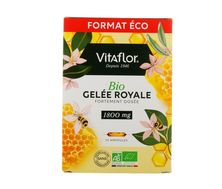 Vitaflor Gelée Royale Bio 1800mg 10x10ml
