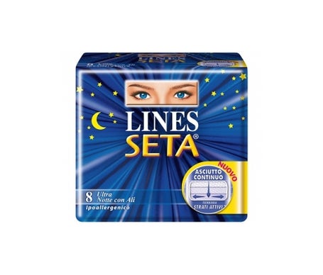 Lignes Soie Ultra Nuit 8Pcs