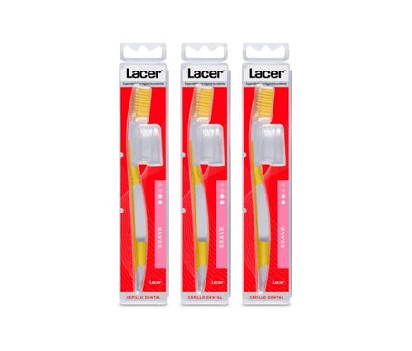 Lacer Pack Brosse Douce 3x2uts