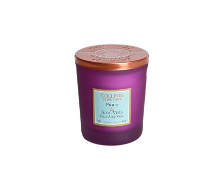 Collines de Provence Bougie Parfumé Figue & Aloe Vera 180g