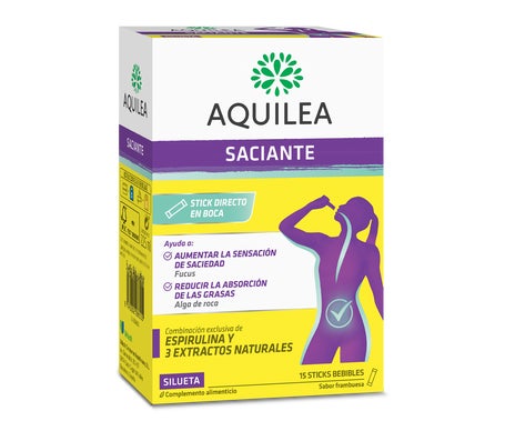 Aquilea Satiété Goût Framboise 15 Sticks