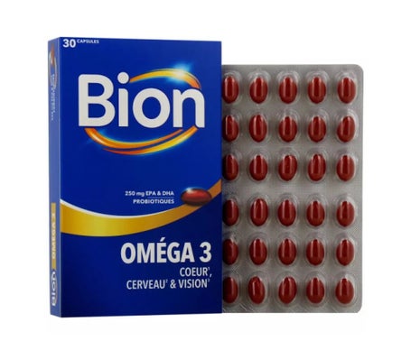 Bion 3 Oméga 3 Coeur, Cerveau & Vision 30caps