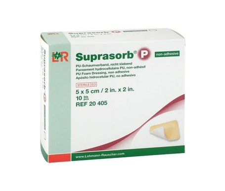 Suprasorb P Pansement Hydrocellulaire Non Adhésif 5x5cm 10uts