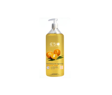 Ce'Bio Gel Bain Douche Agrumes Mandarine Orange 500ml