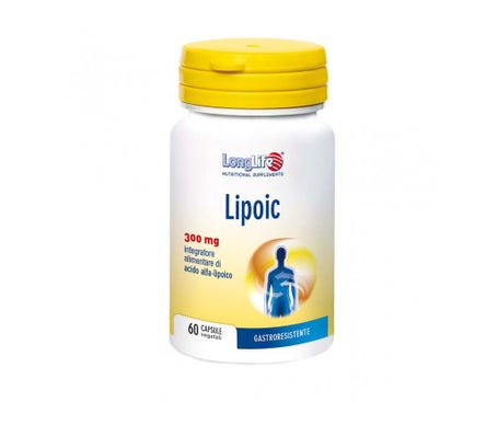 LongLife Supplément Antioxydant Lipoïque 60caps