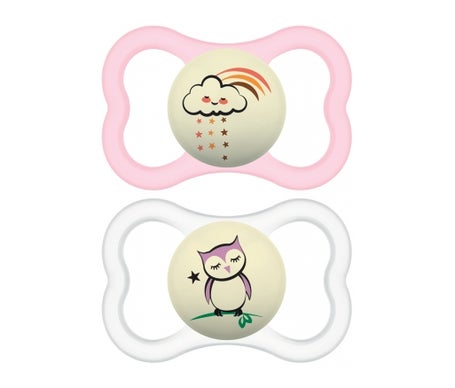 Mam Succette Supreme Nuit 6+ mois Silicone 2uts