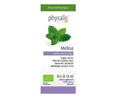 Physalis Huile essentielle mélisse Bio 10ml