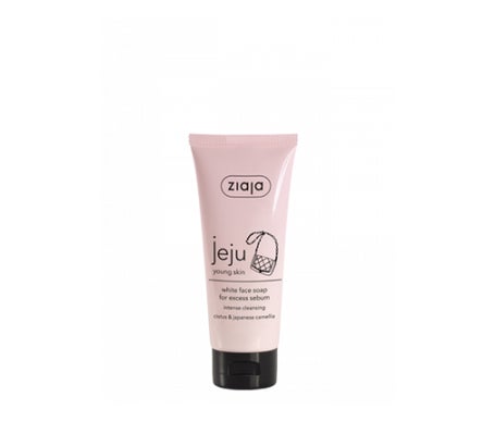 Savon facial Ziaja Jeju blanc 75ml