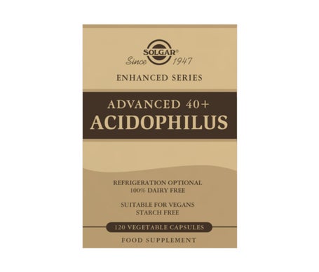 Solgar Advanced 40+ Acidophilus 120 gélules Végétales
