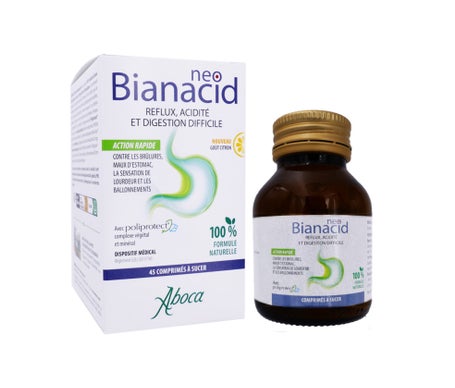 Aboca Neobianacid Saveur Citron 45 Comprimés