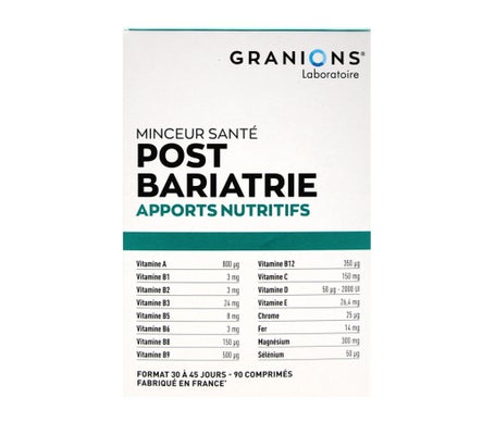 Granions Post-Bariatre 90comp