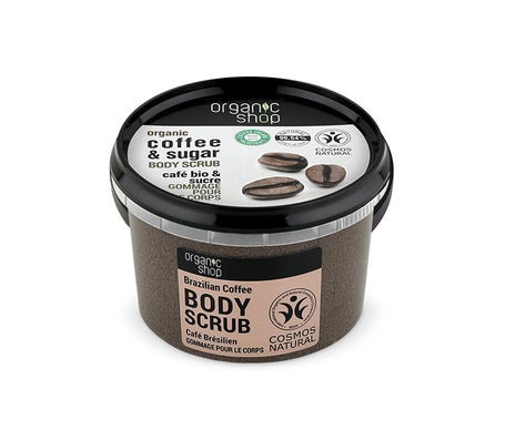 Organic Shop Exfoliating Body Scrub Brazilian Coffee 250ml