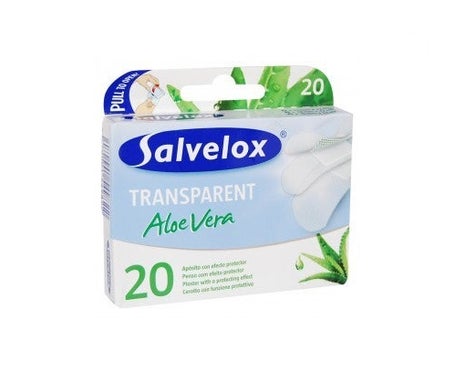 Salvelox pansement adhésif en plastique transparent 12 pcs